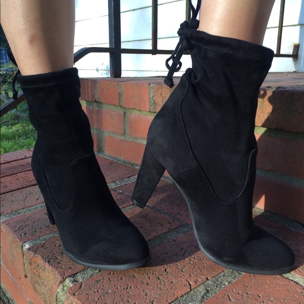 Black boots